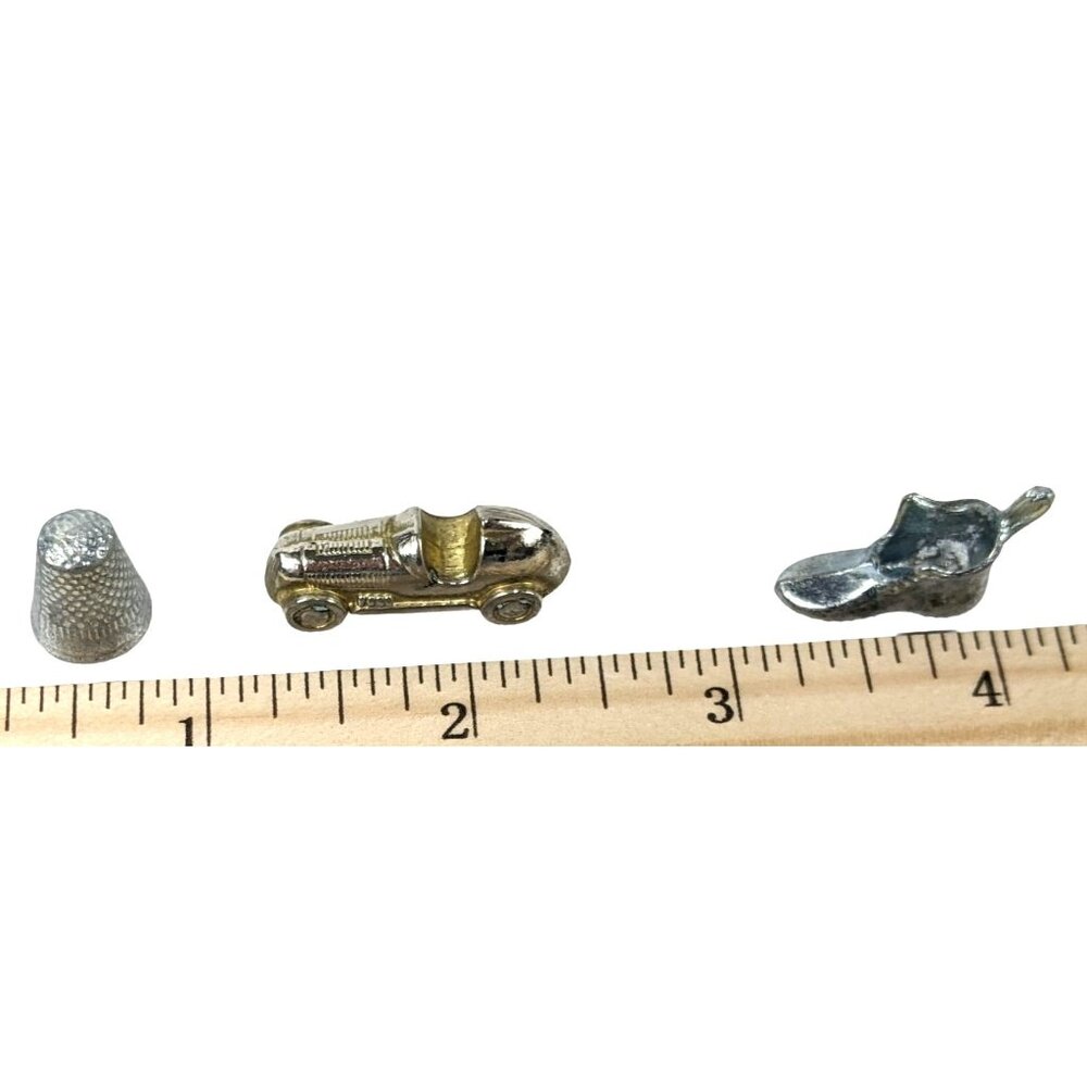 Monopoly Game Pieces Thimble- Shoe-Car  Crafts A109